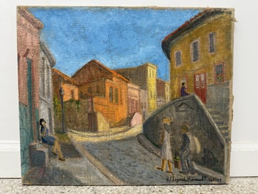 Hildegarde Hamilton (1898-1970) Oil/Canvas