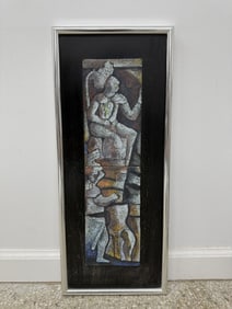 Artist Unknown Enamel/Copper