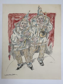 Martin Kaelin (b. 1926) Ink/Watercolor/Paper