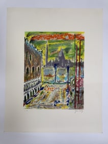 Jean Laudy (1877-1956) Signed Lithograph