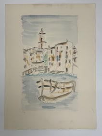 Artist Unknown Signed Lithograph