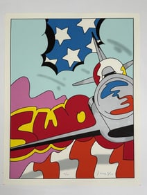 John 'Crash' Matos (b. 1961) Signed Lithograph