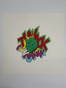John 'Crash' Matos (b. 1961) Signed Lithograph
