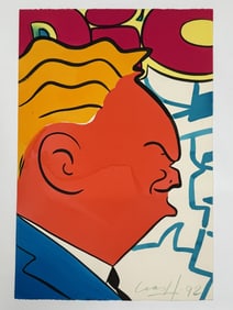 John 'Crash' Matos (b. 1961) Ink/Watercolor/Paper