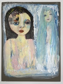 Hegina Rodrigues (20th century) Oil/Board