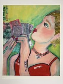 Amanda Turofsky (20th Century) Signed Print