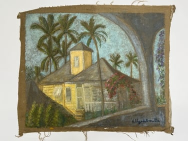 Hildegarde Hamilton (1898-1970) Oil/Canvas