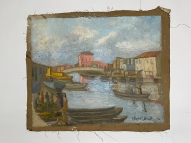 Hildegarde Hamilton (1898-1970) Oil/Canvas