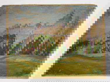 Artist Unknown Oil/Canvas