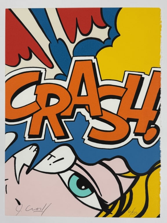 John 'Crash' Matos (b. 1961) Signed Serigraph (1 of 4)