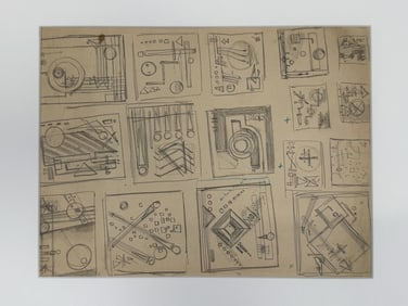 Rolph Scarlett (1889-1984) Pencil/Paper