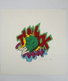 John 'Crash' Matos (b. 1961) Signed Serigraph