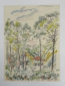 L. Turner (20th c.) Watercolor/Paper