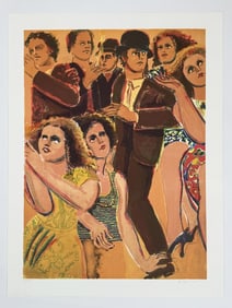 Lester Johnson (1919-2010) Signed Lithograph