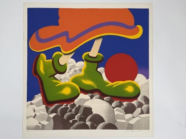 Jack Brusca (1939-1993) Signed Serigraph