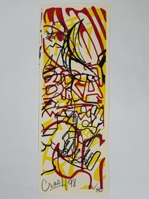 John 'Crash' Matos (b. 1961) Signed Serigraph