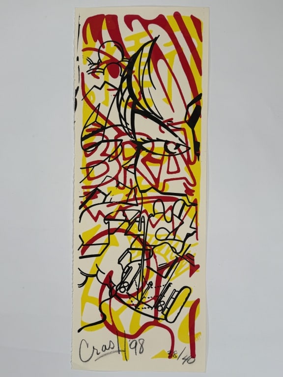 John 'Crash' Matos (b. 1961) Signed Serigraph (1 of 5)