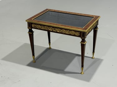 Very Fine Possibly Francois Linke Vitrine Table