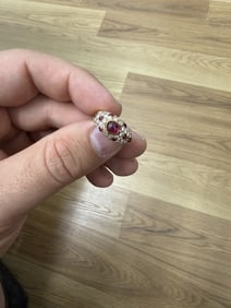 Cartier 18 Karat Ruby & Diamond Ring