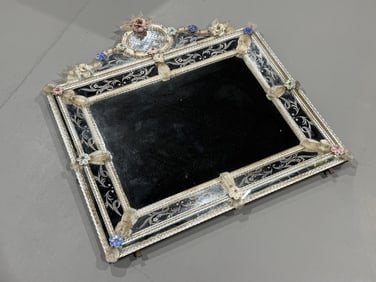 Very FIne Italian Venetian Mirror, Large Scale
