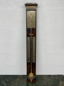 Dumotiez Paris, Barometer & Mercury Thermometer