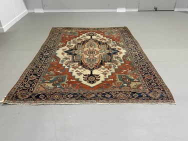 Antique Hand Made Rug 156 x 113