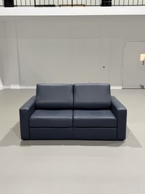 A Leather Love Seat Theater Sofa Recliner
