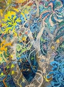 Dr. Seuss CHASE IN THE FOREST Dr Seuss Mixed Media