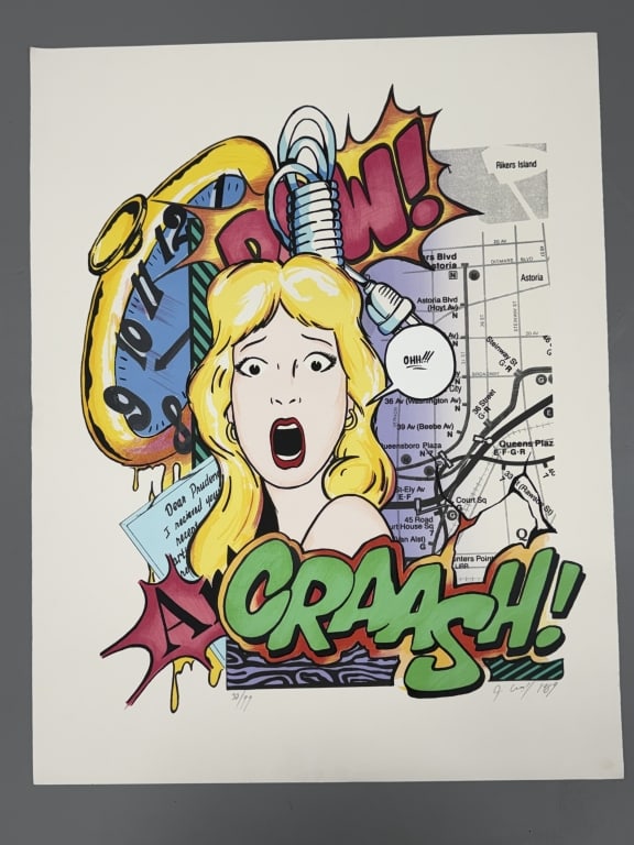 John Matos Crash 40.5 h x 31.5 (1 of 3)