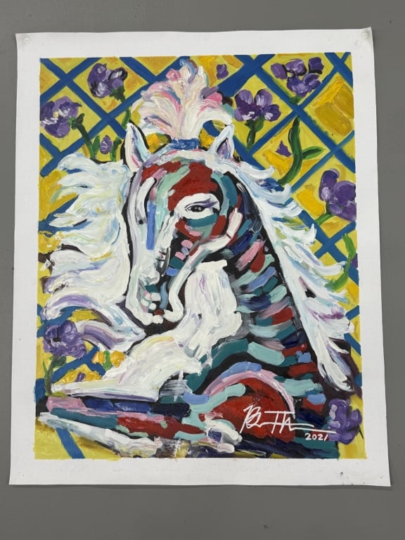 Bradley Theodore "Stallion" 34 H x 28 W (1 of 4)