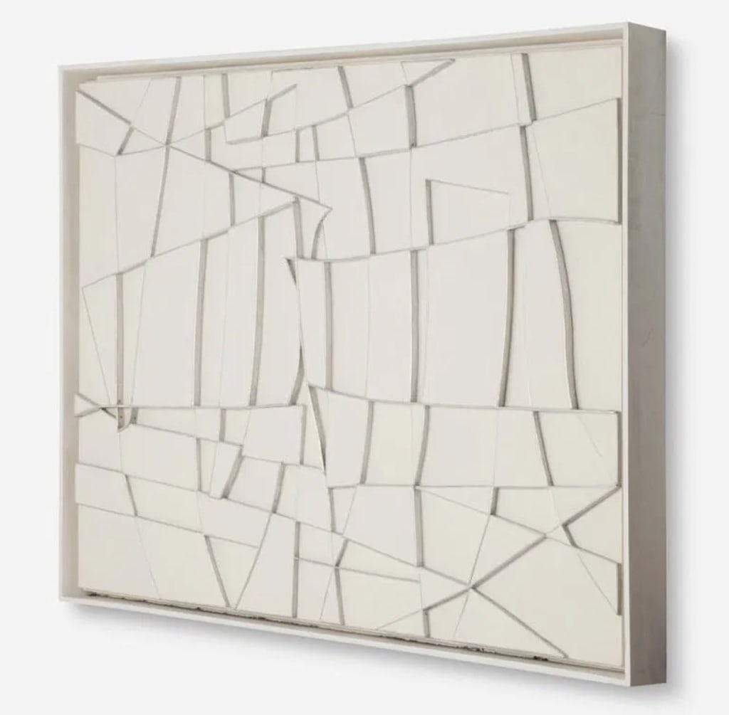 Day Schnabel, Untitled (Ceramic Panel): Day Schnabel Untitled (Ceramic Panel) c. 1980 ceramic, aluminum, painted wood 63.5 h x 83 w x 5 d in (161 x 211 x 13 cm) Provenance: Magen H Gallery, New York | Private Collection This work will ship