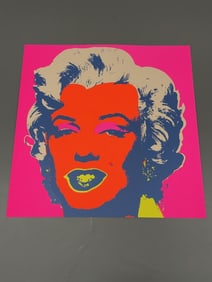 Andy Warhol 36 h x 35.5 wide