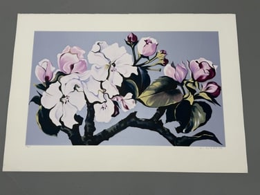 Lowell Nesbitt 33.5 x 48 wide