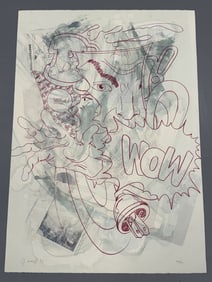 John Matos Crash WOW 41.5 x 29.5 Wide