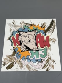 Crash John Matos Tick Tock 36 H x 36 Wide