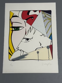 John Matos "The Eyes Have It" 30 H x 22 W