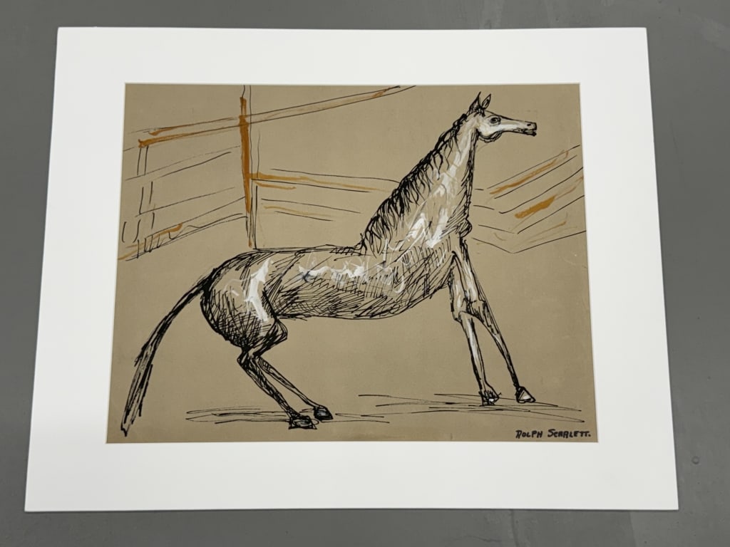 Rolph Scarlett 1889-1984 18.5 H x 23.5 W (1 of 3)