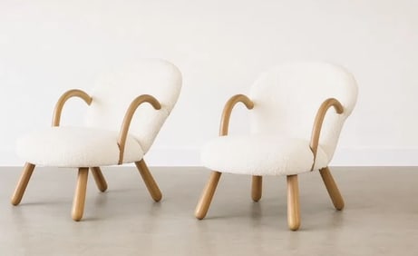 Arnold Madsen Style, Lounge Chairs (2)