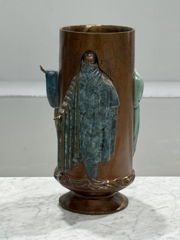 Erte Romain De Tiroff Fantasy: Erte Romain De Tiroff Fantasy. Art Deco Style. Measures 14 inches high