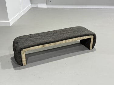 Mid Century Modern Upholster Bench