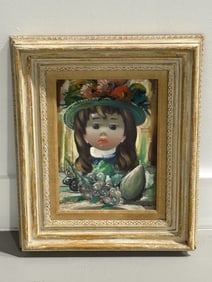 Nino Guiffrida, Title Big Eyed Girl Signed