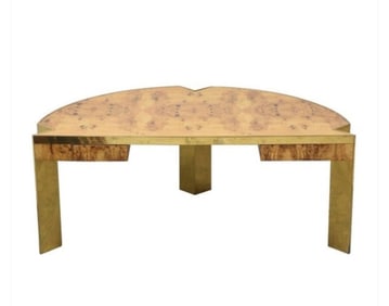 Leon Rosen for Pace Burl & Brass Desk