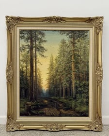 Ivan Shishkin (1832-1989) Oil/Canvas