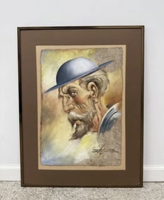 Ernest Clifford Peixotto (1869-1940) Oil/Board