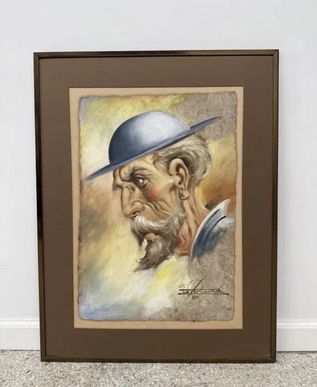 Ernest Clifford Peixotto (1869-1940) Oil/Board (1 of 4)