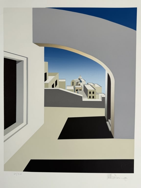 William Schlesinger (1915-2011) Signed Serigraph - 2