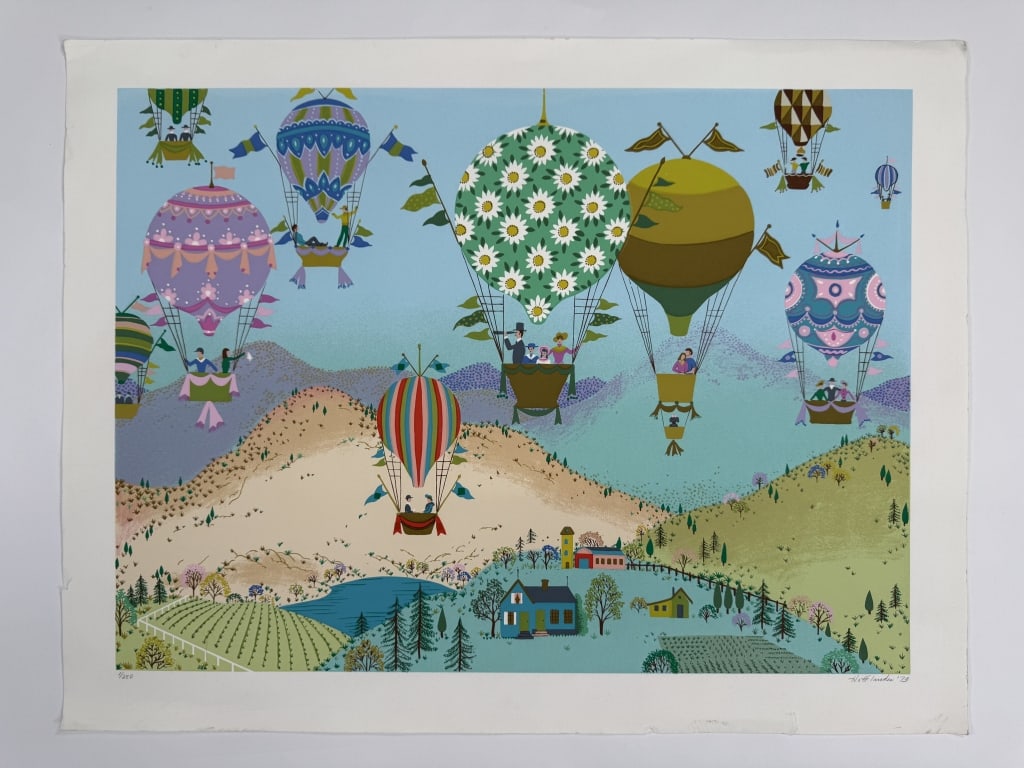 Jack Hofflander (1920-2003) Signed Serigraph (1 of 7)