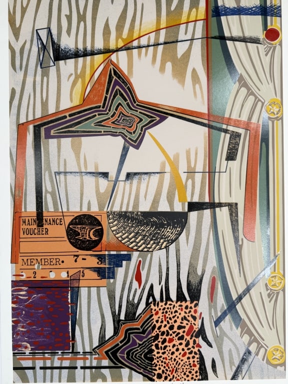 William Schwelder (1942-1982) Signed Serigraph - 2