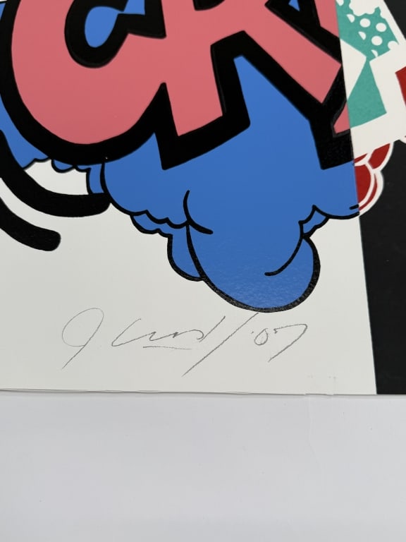 John 'Crash' Matos (b. 1961) Signed Serigraph - 3