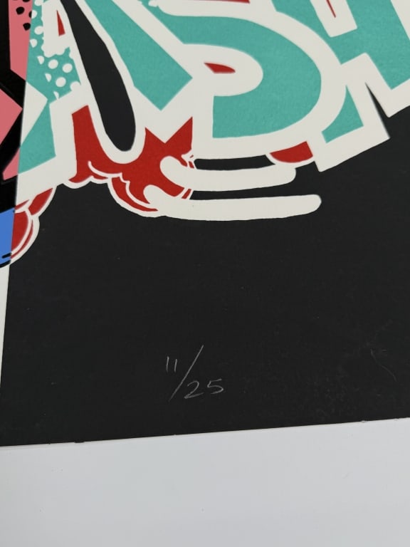 John 'Crash' Matos (b. 1961) Signed Serigraph - 4